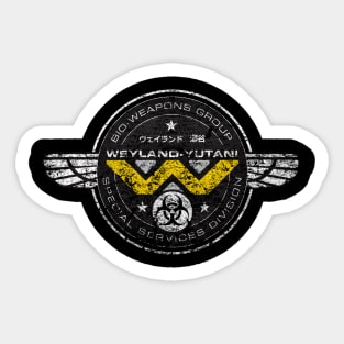 Weyland Yutani Bio Weapons Group Sticker